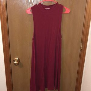 High-Neck T shirt Dress